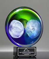 Picture of Art Glass Disc Award