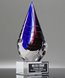 Picture of Royal Synergy Glass Diamond Trophy - Clear Base