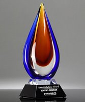 Picture of Twilight Reflections Art Glass Award