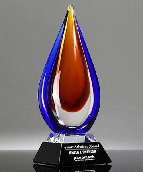 Picture of Twilight Reflections Art Glass Award