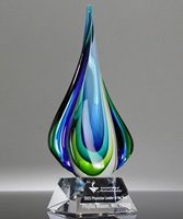 Picture of Pacific Blaze Art Glass Award