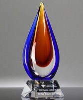 Picture of Twilight Glow Art Glass Award