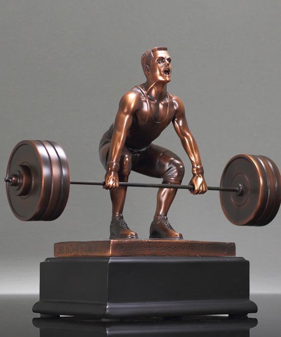 Deadlift Weightlifter Champion Trophy | RFB086 | Edco Awards