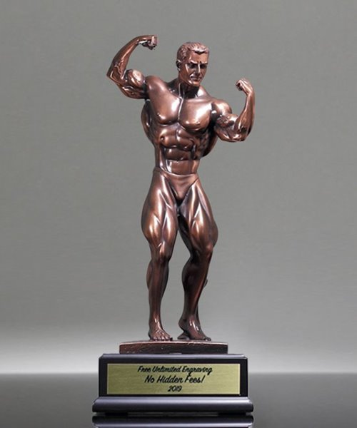 Picture of Gallery Series Bodybuilder Trophy Sculpture