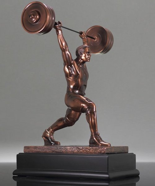 Picture of Gallery Series Clean and Jerk Weightlifter Trophy