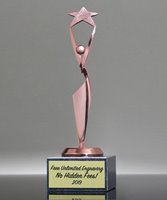 Picture of Reach for the Stars Pink Achievement Trophy