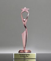 Picture of Star Achiever Pink Trophy
