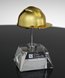 Picture of Crystal Gold-Chrome Hard Hat Award