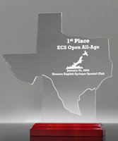 Picture of State of Texas Acrylic Award