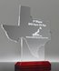 Picture of State of Texas Acrylic Award