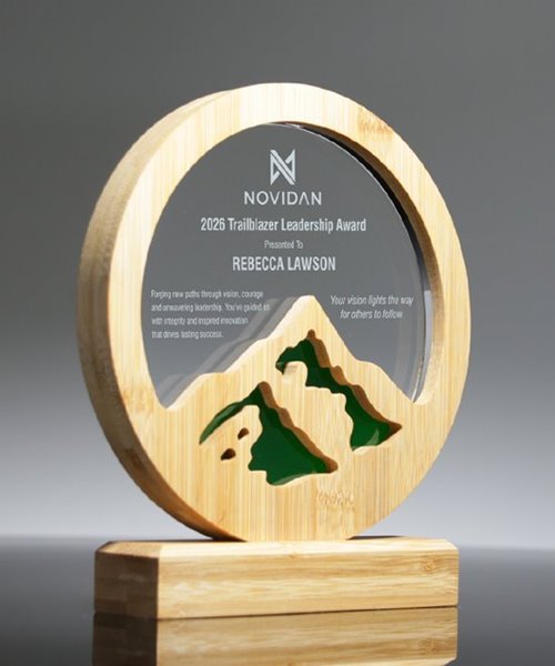 Eco Trailblazer Round Award | Eco Friendly | Edco Awards