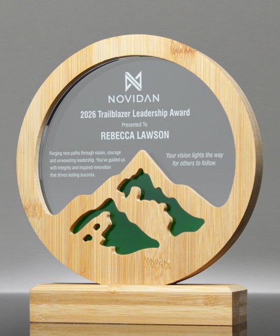Eco Trailblazer Round Award | Eco Friendly | Edco Awards