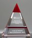 Picture of Albright Red Crystal Pyramid Award