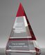 Picture of Albright Red Crystal Pyramid Award