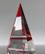 Picture of Albright Red Crystal Pyramid Award