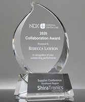 Picture of Preswick Flame Executive Award - Clear Base