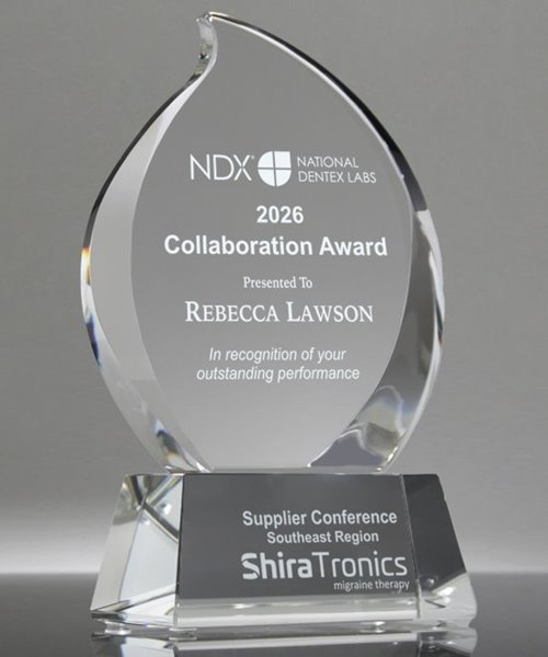 Picture of Preswick Flame Executive Award - Clear Base