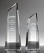 Picture of Clear Crystal Polygon Obelisk Award