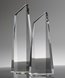Picture of Clear Crystal Polygon Obelisk Award