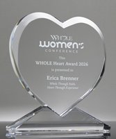 Picture of Eternity Crystal Heart Award