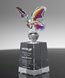 Picture of Iridescent Crystal Butterfly Award