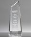 Picture of Clear Crystal Polygon Obelisk Award