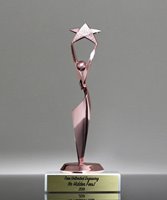Picture of Star Achiever Pink Trophy