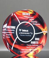 Picture of Free Standing Acrylic Circle Award