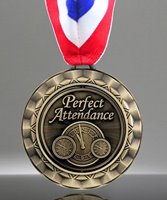 Picture of Perfect Attendance Spinner Medal