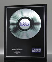 Picture of Music Record Award Plaque