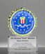 Picture of Federal Service Acrylic Badge Trophy