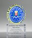 Picture of Federal Service Acrylic Badge Trophy