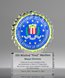 Picture of Federal Service Acrylic Badge Trophy
