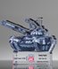 Picture of Acrylic Military Tank Trophy