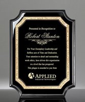 Picture of Laureate Ebony Gold Plaque