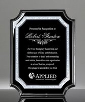 Picture of Laureate Ebony Silver Plaque