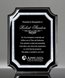 Picture of Laureate Ebony Silver Plaque