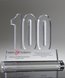 Picture of Number 100 Premium Acrylic Trophy