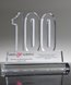 Picture of Number 100 Premium Acrylic Trophy
