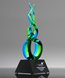 Picture of Serenity Helix Art Glass Award