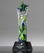 Picture of Star Synergy Art Glass Award - Black Base