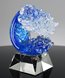 Picture of Force of Nature Art Glass Wave Award