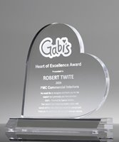 Picture of Acrylic Heart Trophy