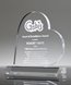 Picture of Acrylic Heart Laser Engraved Trophy