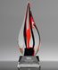 Picture of Ecstasy Flame Art Glass Award