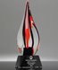Picture of Inferno Red Art Crystal Award