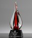 Picture of Inferno Red Art Crystal Award