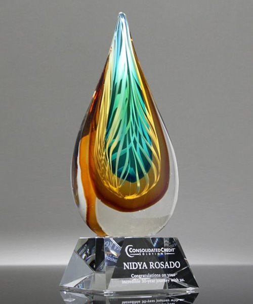 Picture of Evoke Art Glass Award