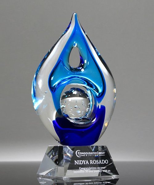 Picture of Achievement Art Glass Award