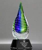 Picture of Sparkling Cascade Droplet - Art Glass Award